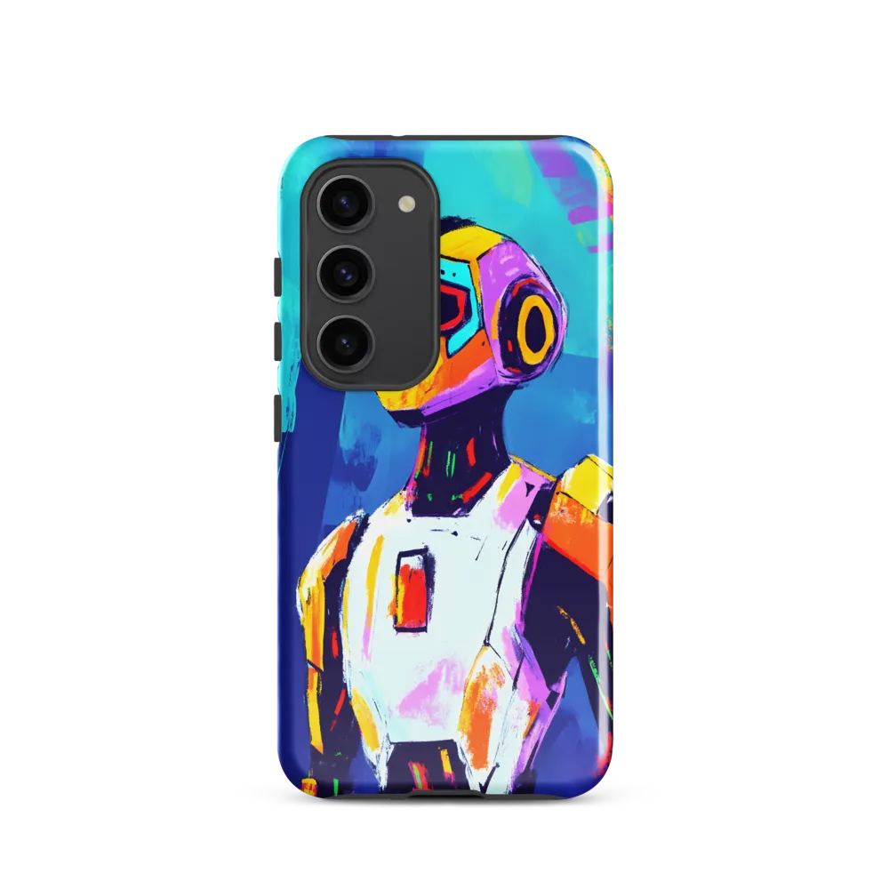 Curiosity of the Robot | Phone Case |  S23 | Tough Case | Glossy