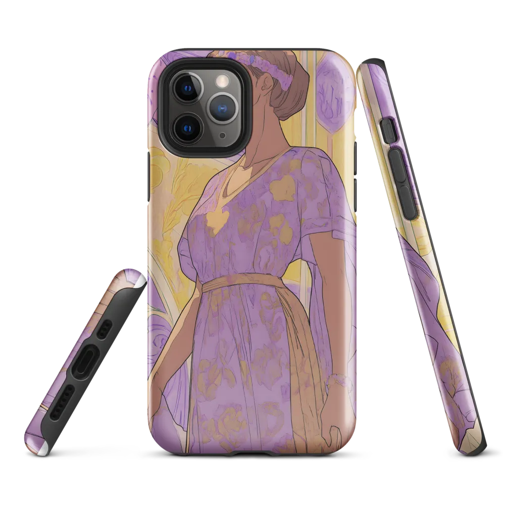 Elegance in Floral Harmony | Phone Case |  11 Pro | Tough Case | Glossy