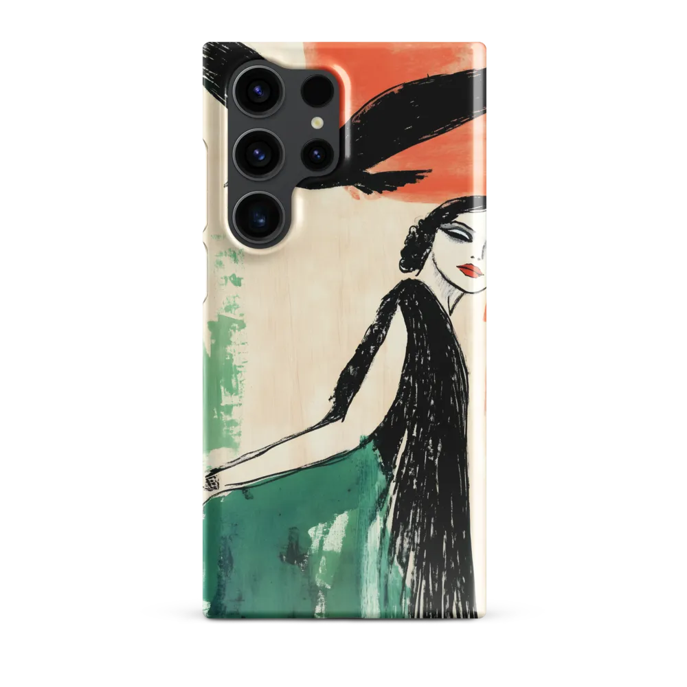Elegance in Flight | Phone Case |  S23 Ultra | Snap Case | Glossy