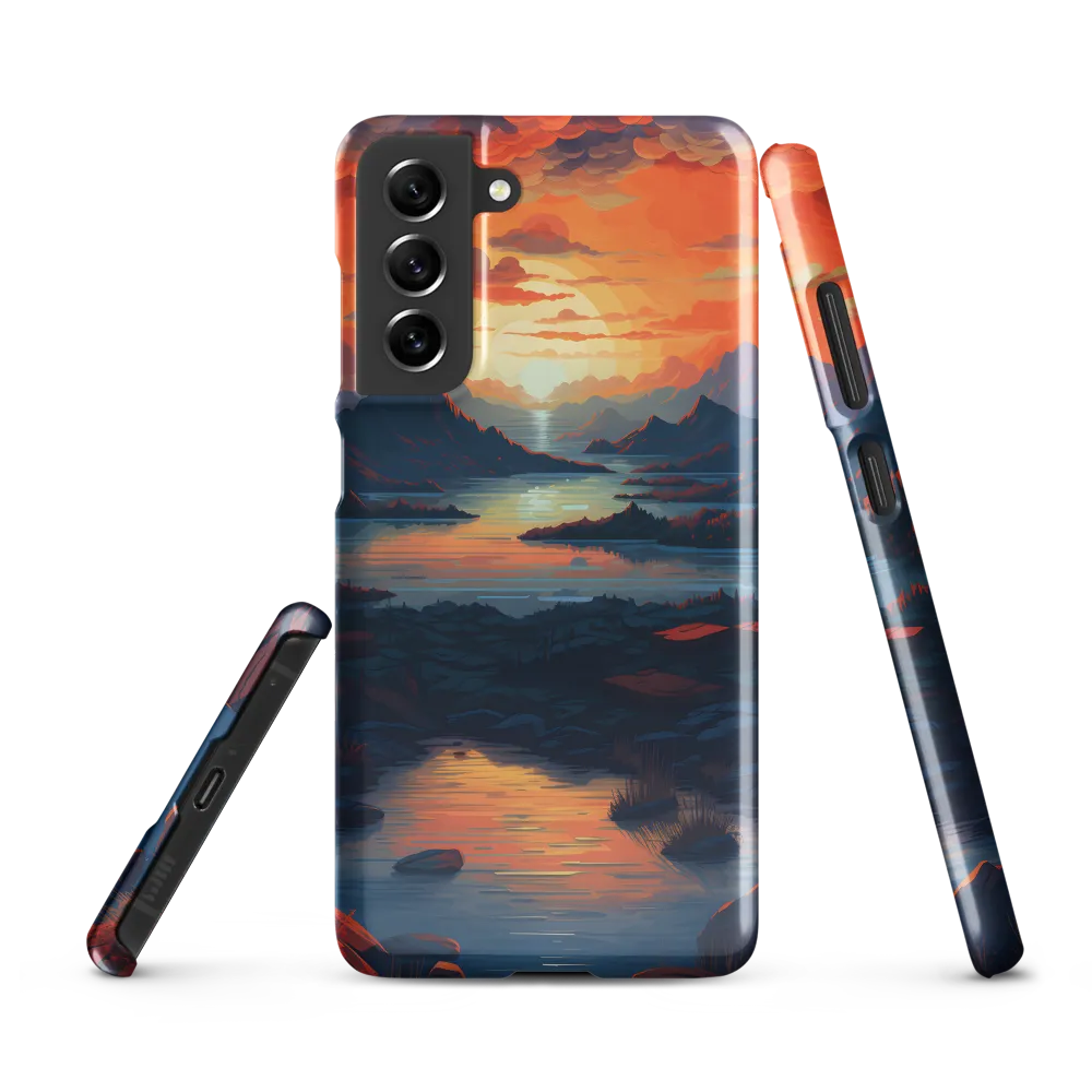 Ethereal Evening: A Digital Dusk