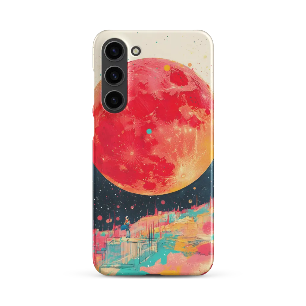 Crimson Dreams: A Lunar Exploration