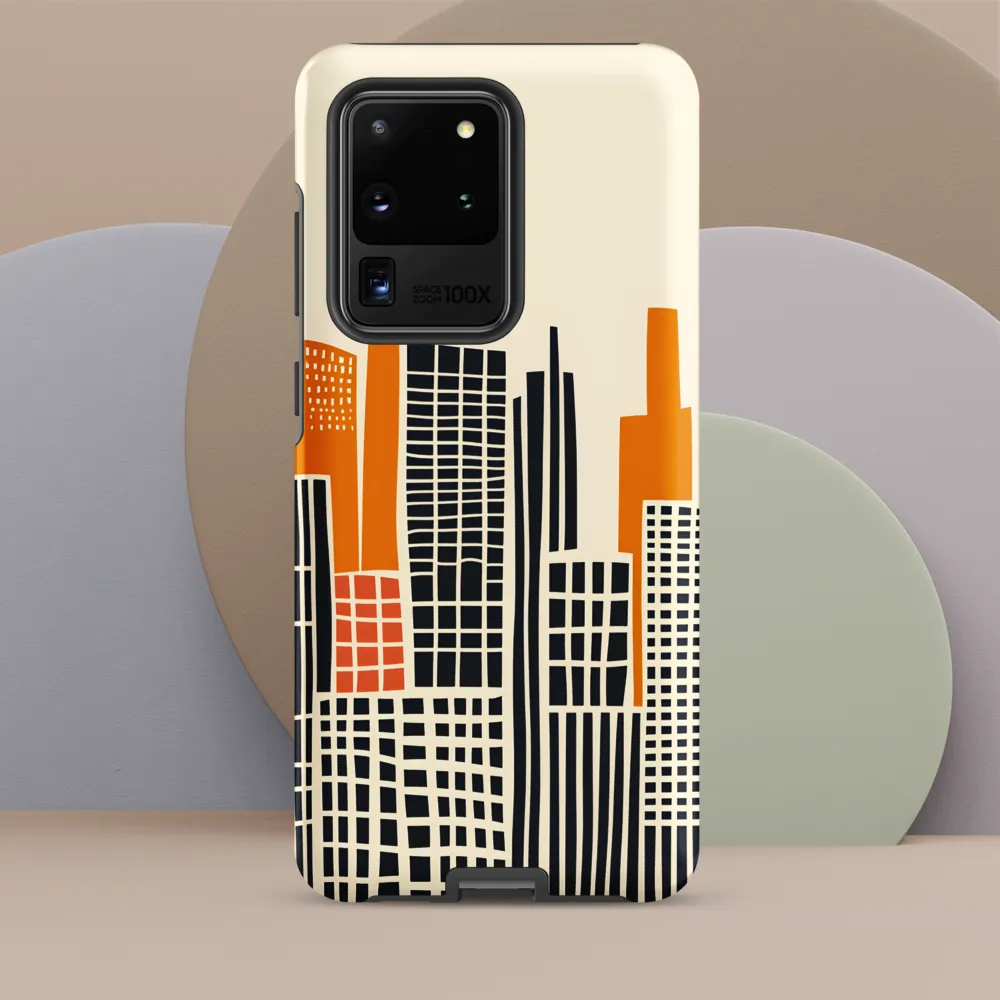 Urban Rhythms: A Graphic Cityscape