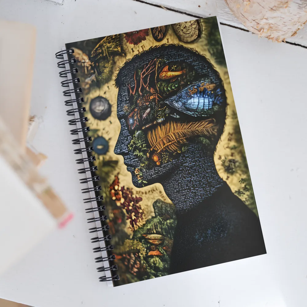 Harmony of Nature and Mind | Spiral Notebook