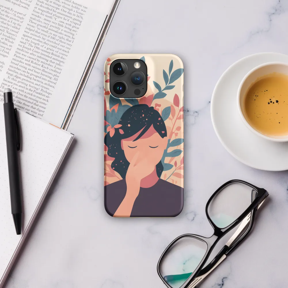 Whispers of Nature: A Serene Contemplation | Phone Case |  16 Pro Max | Snap Case | Matte