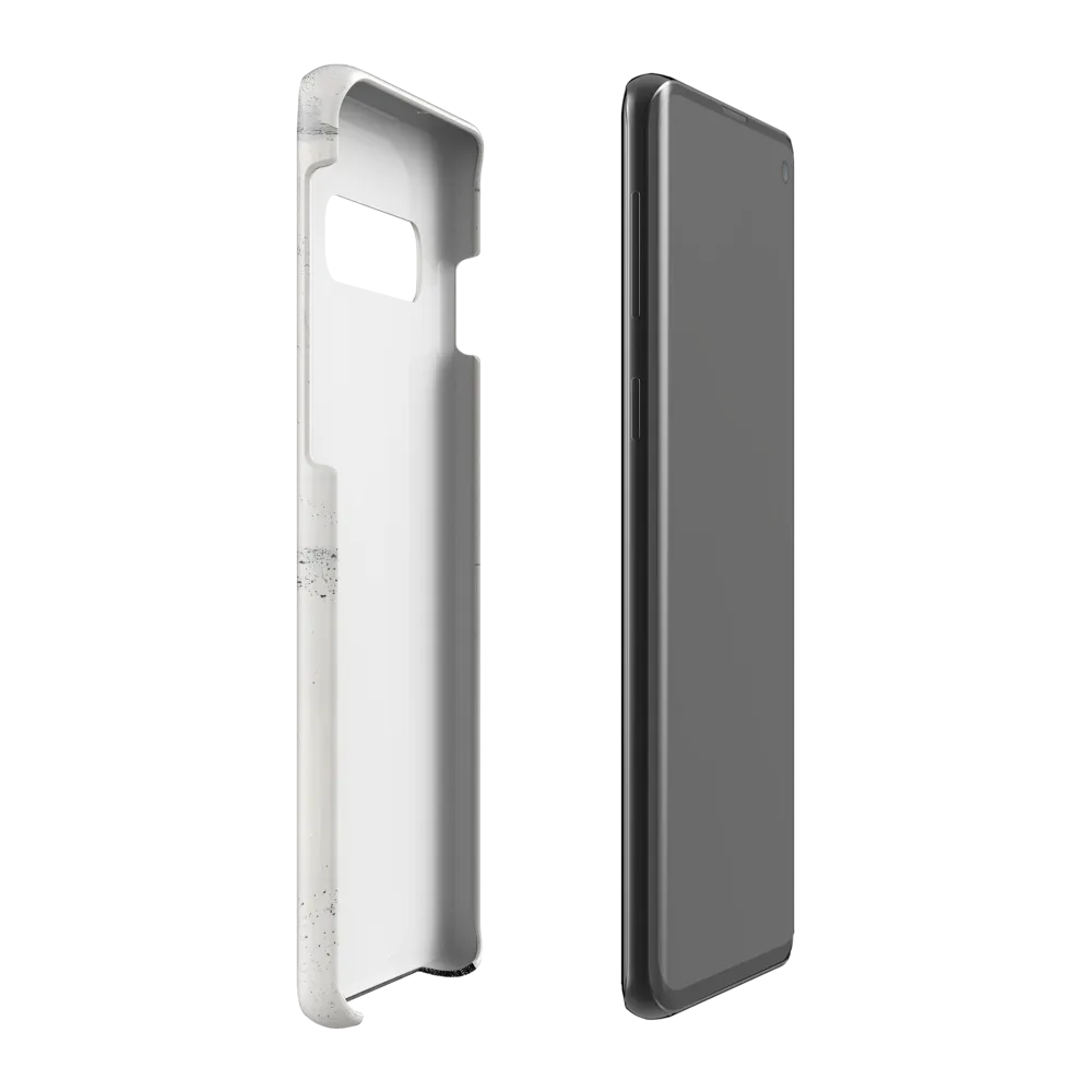 Elegance in Monochrome | Phone Case |  S10 Plus | Snap Case | Glossy