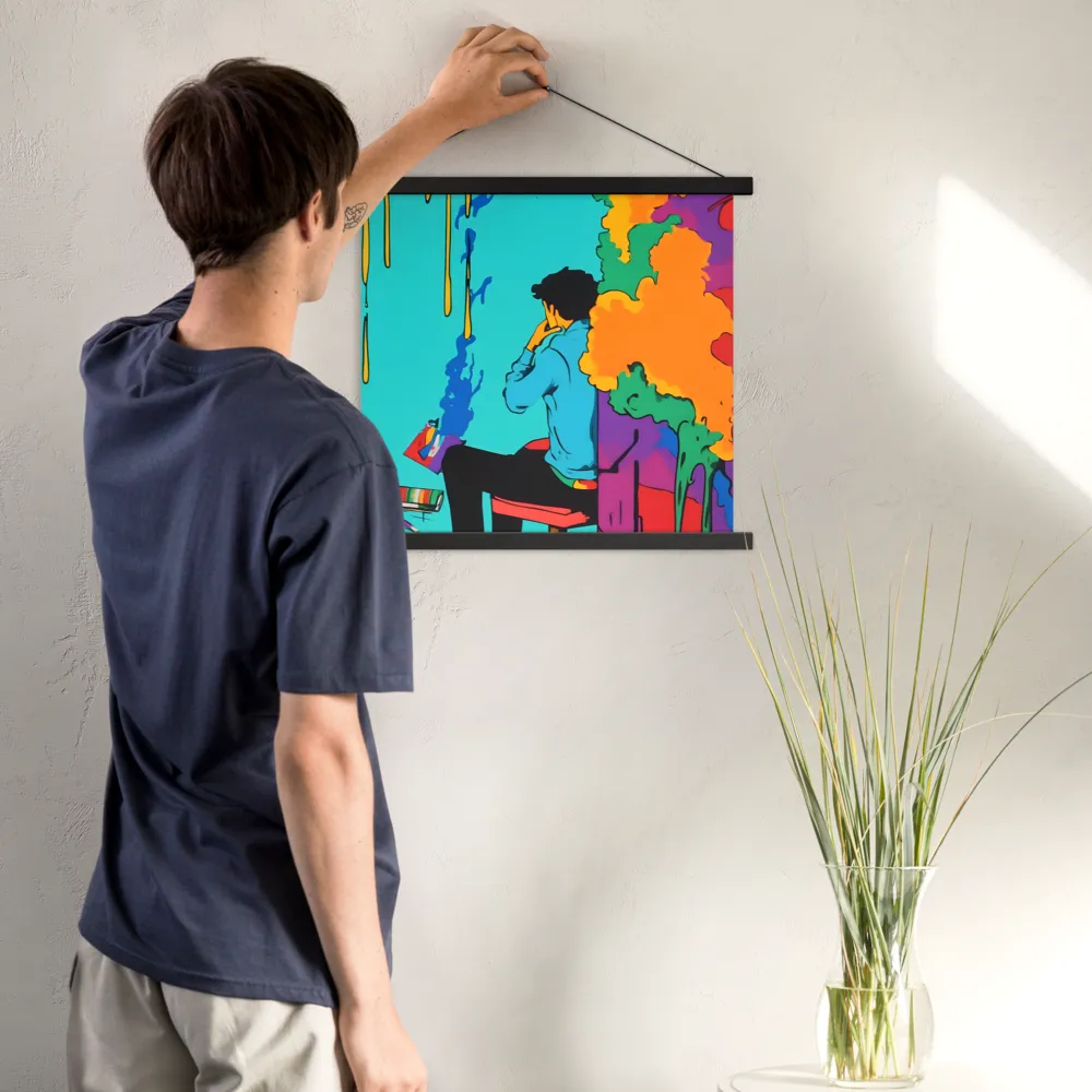 The Artist Within | Poster With Black Wood Hanger | 18″×18″