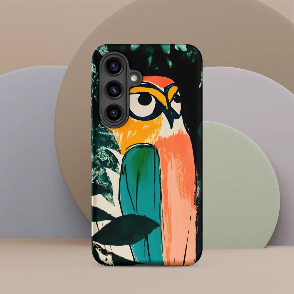 Camouflaged Majesty: The Abstract Owl