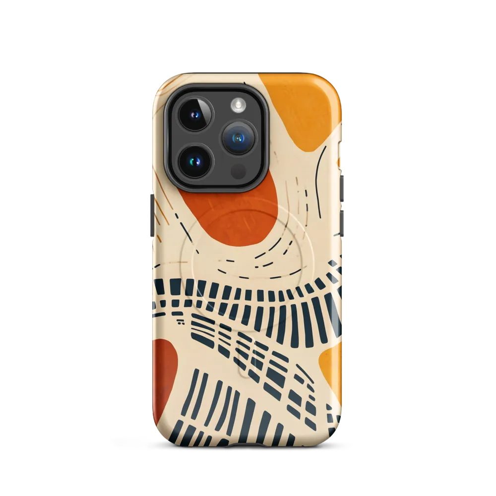 Urban Patterns in Harmony | Phone Case |  14 Pro | MagSafe® Tough Case | Glossy