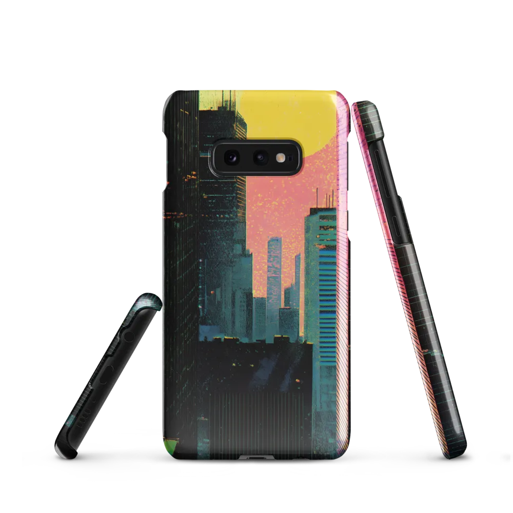 Nostalgic Urban Dreamscape | Phone Case |  S10e | Snap Case | Glossy