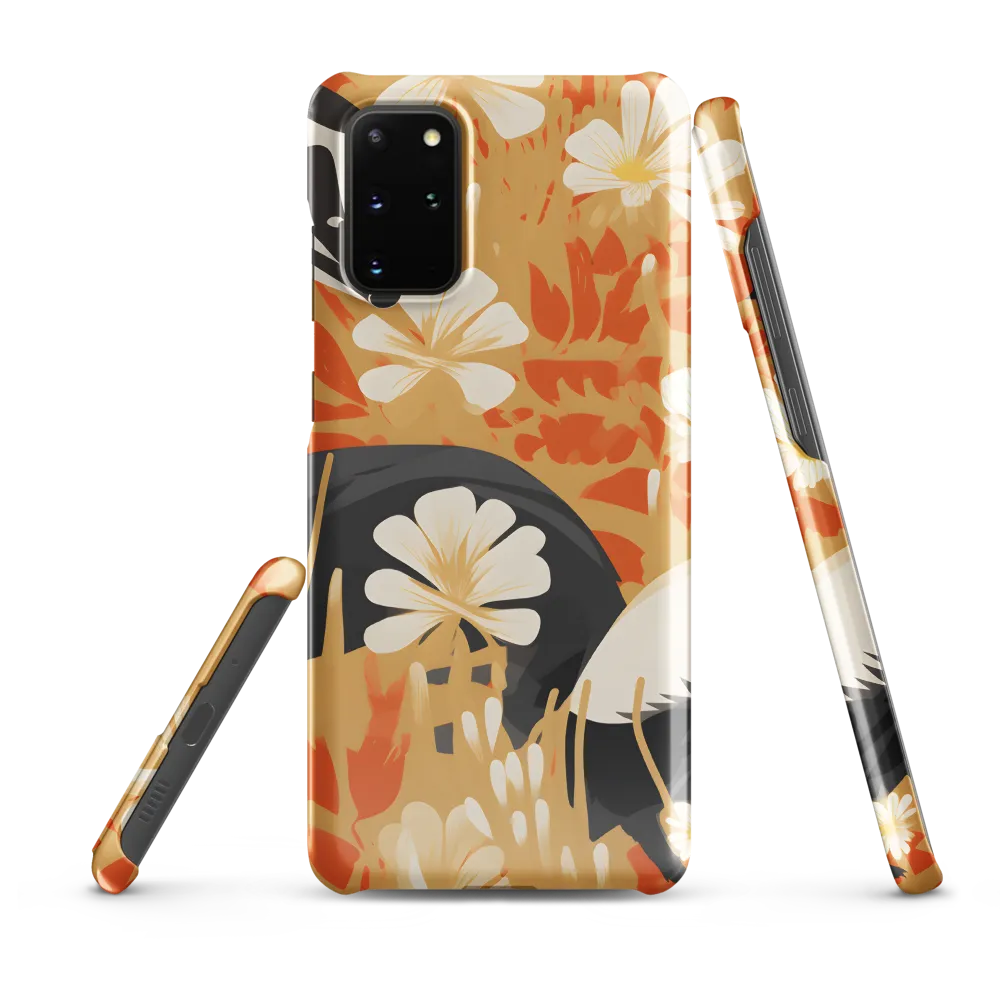 Whimsical Badgers in Bloom