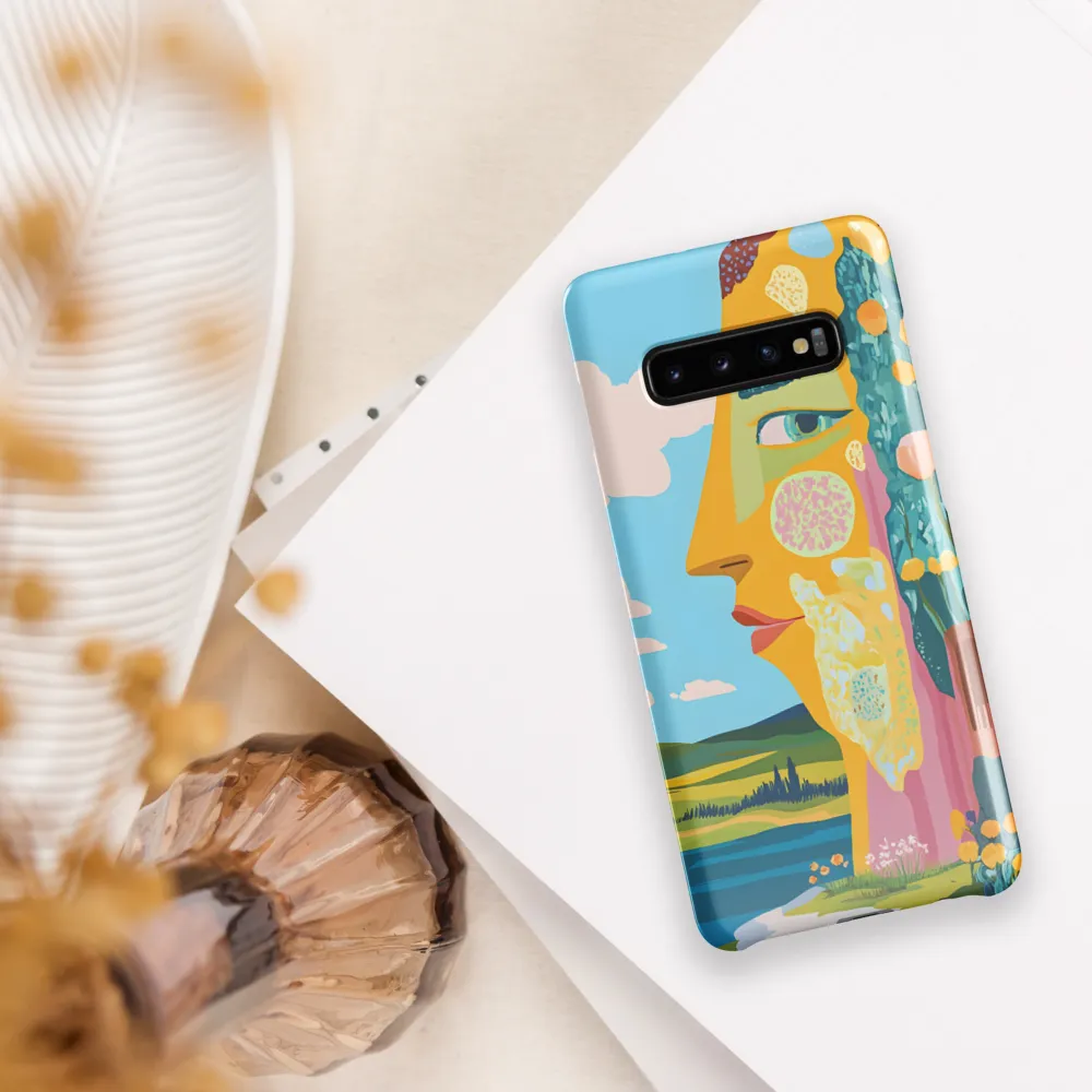 Harmony of Nature and Human Form | Phone Case |  S10 Plus | Snap Case | Glossy