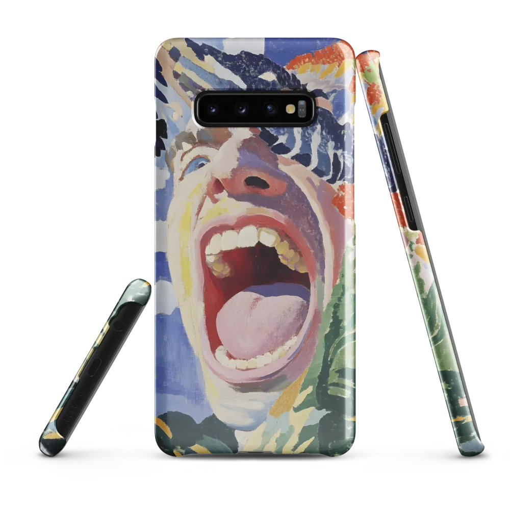 The Echo of Anguish | Phone Case |  S10 Plus | Snap Case | Glossy