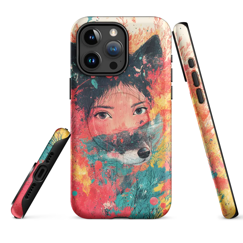Harmony of Spirit: Girl and Wolf