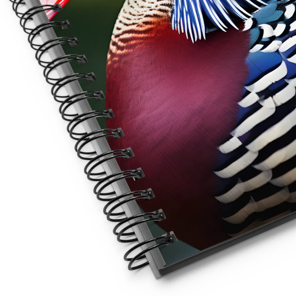 The Majestic Mandarin | Spiral Notebook