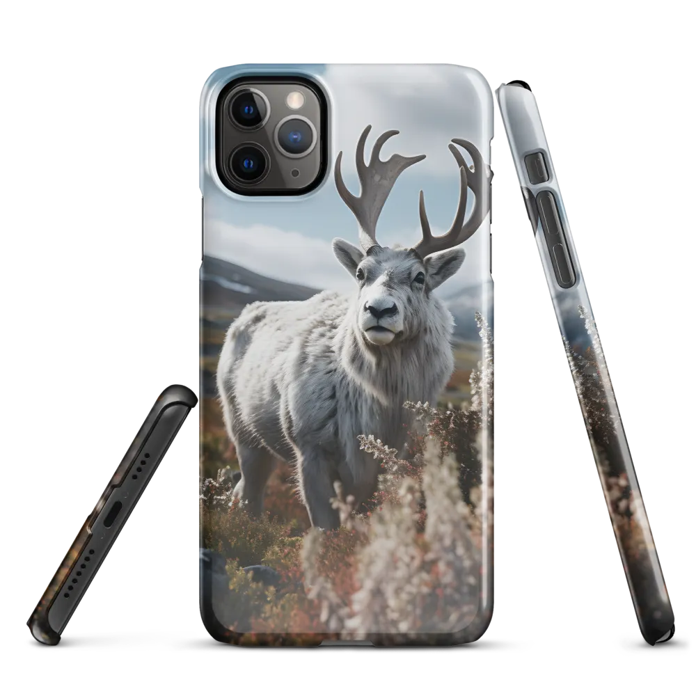 Majestic Harmony: The Reindeer in Nature | Phone Case |  11 Pro Max | Snap Case | Glossy