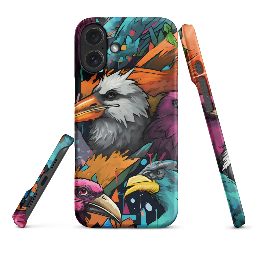 Avian Vortex: A Celebration of Color and Form