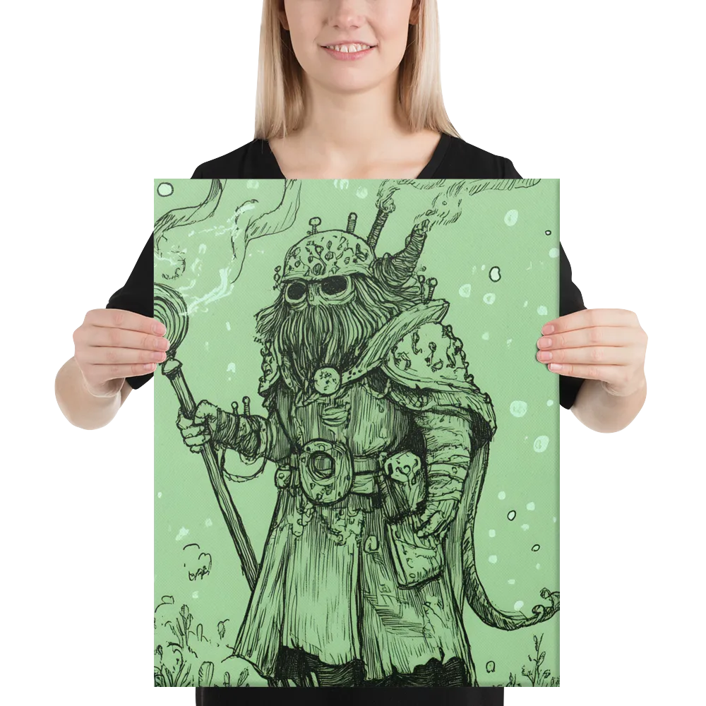 The Enigmatic Wizard | Canvas | 16″×20″