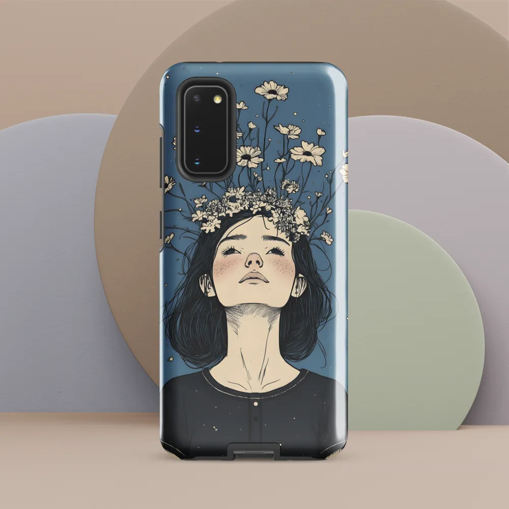 Floral Serenity: A Portrait of Tranquility