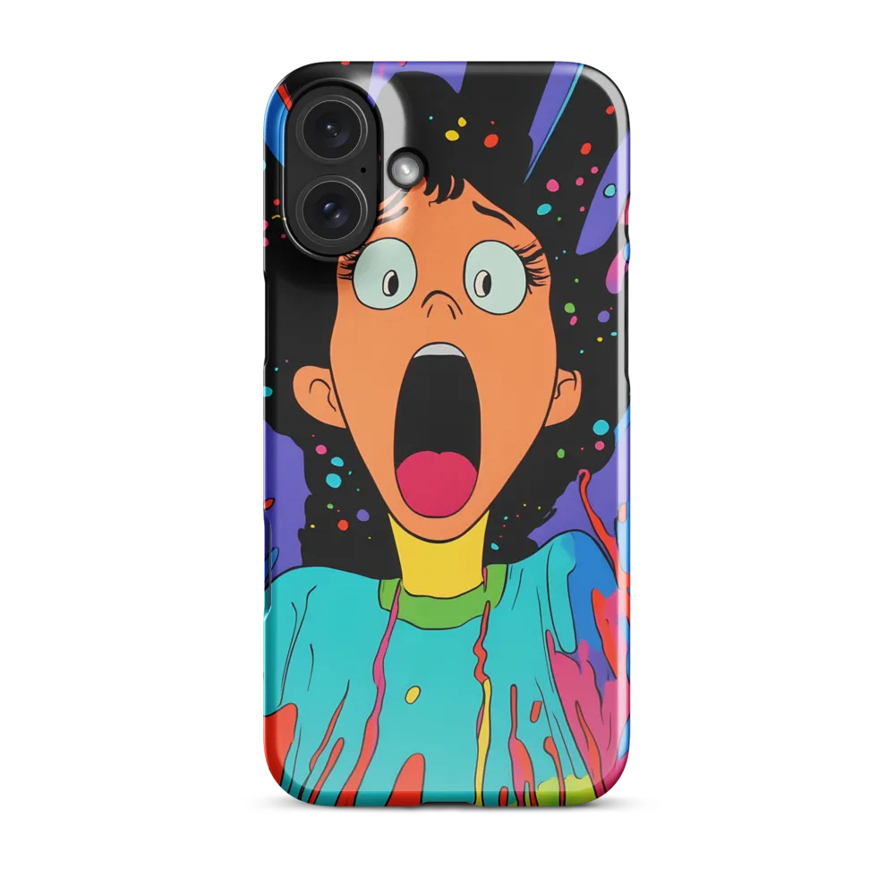 Eruption of Emotion | Phone Case |  16 Plus | Snap Case | Glossy