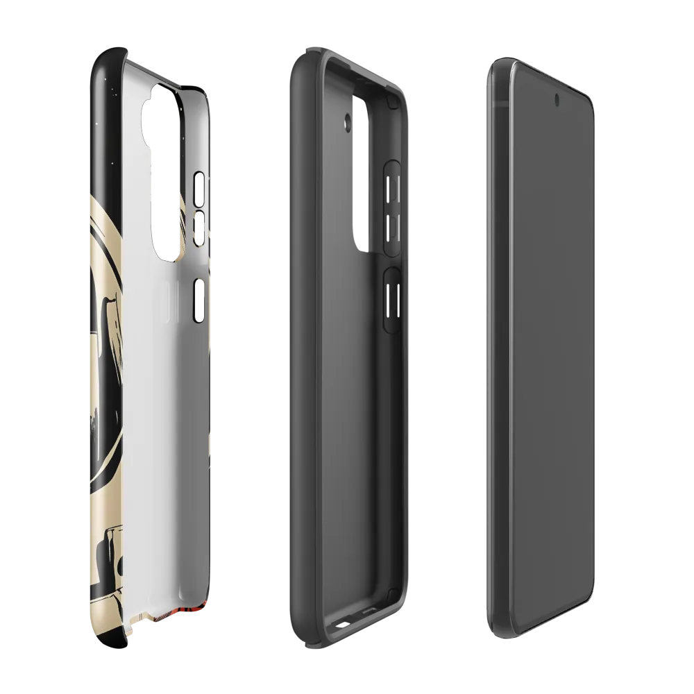Gaze of the Astronaut | Phone Case |  S21 FE | Tough Case | Glossy