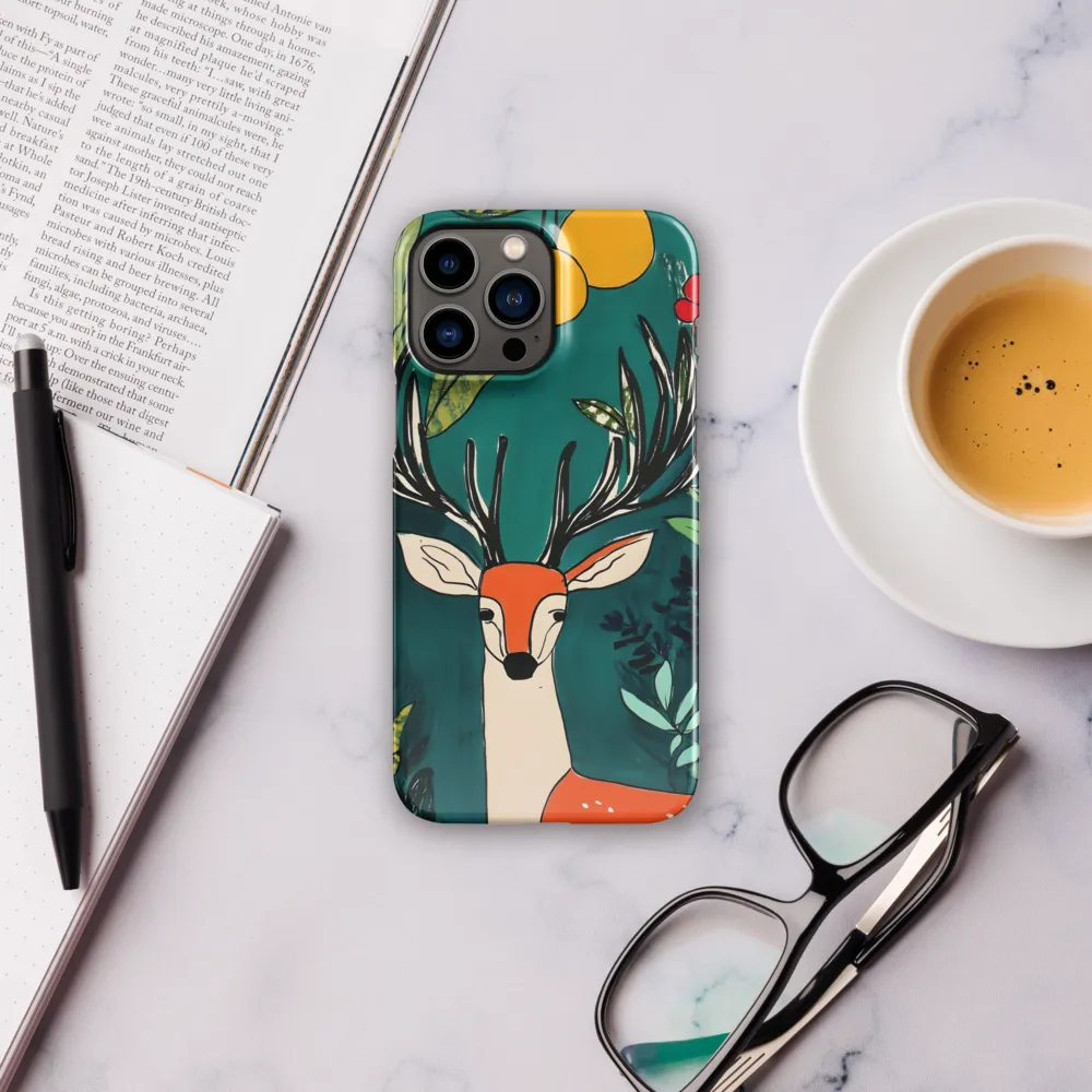 Nature's Embrace: The Majestic Deer | Phone Case |  13 Pro Max | Snap Case | Glossy