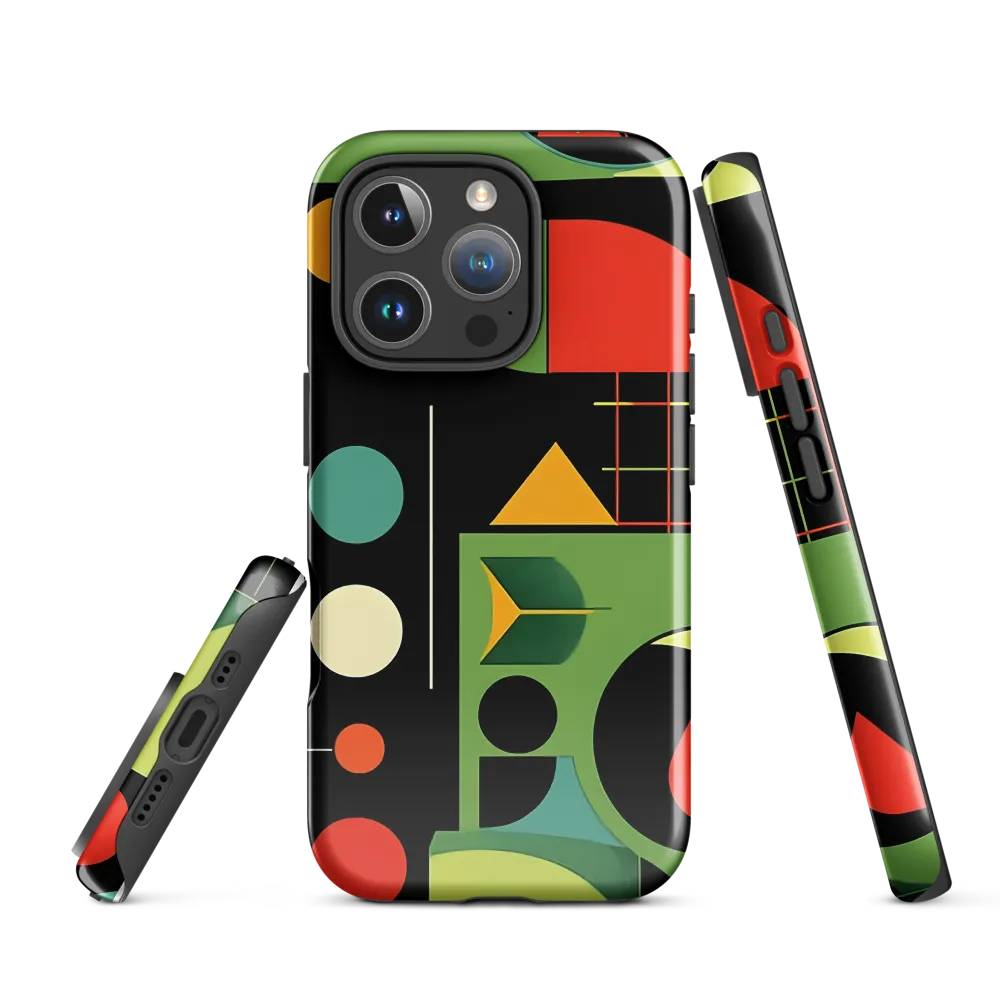 Geometric Harmony | Phone Case |  16 Pro | Tough Case | Glossy