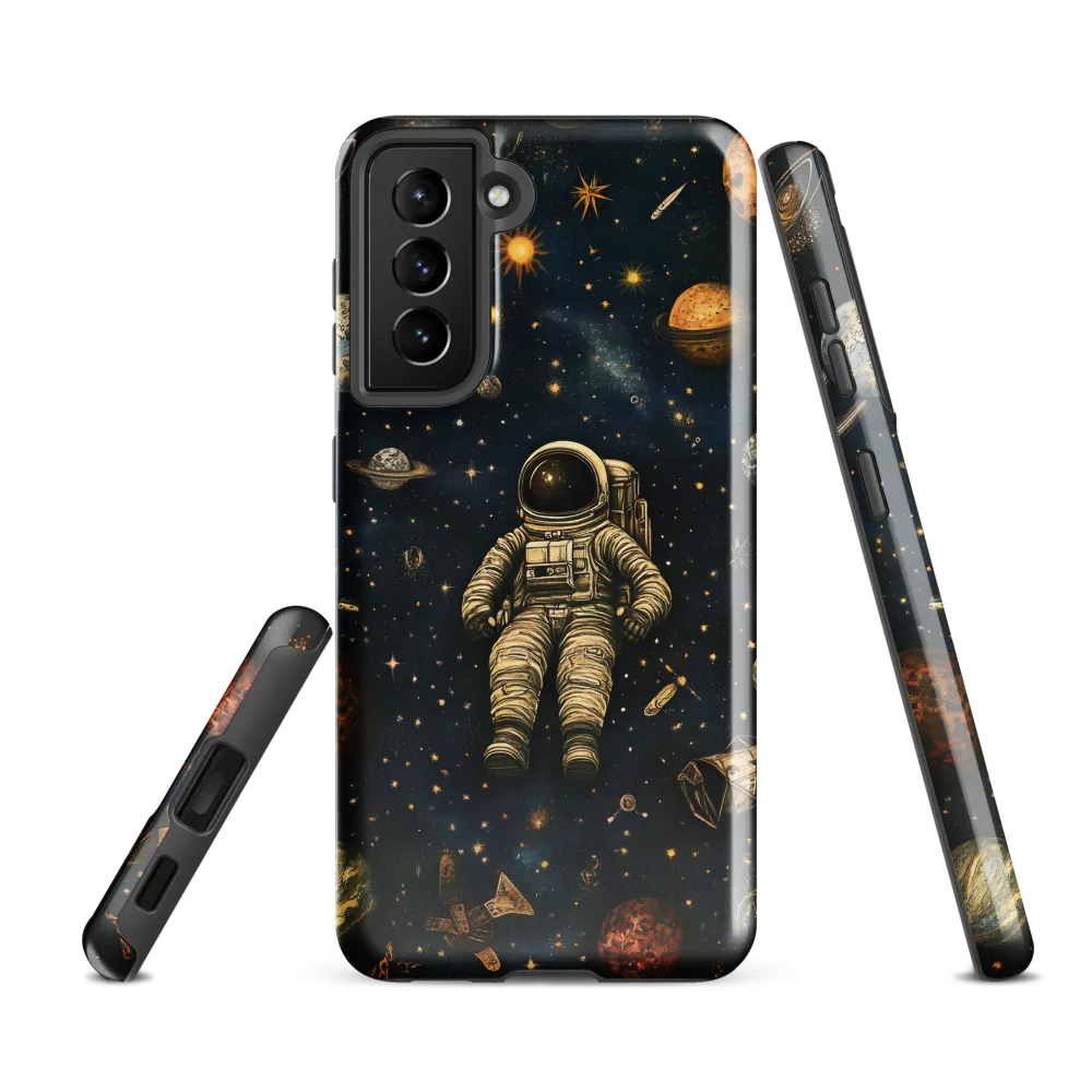 Cosmic Voyage: An Astronaut's Solitude