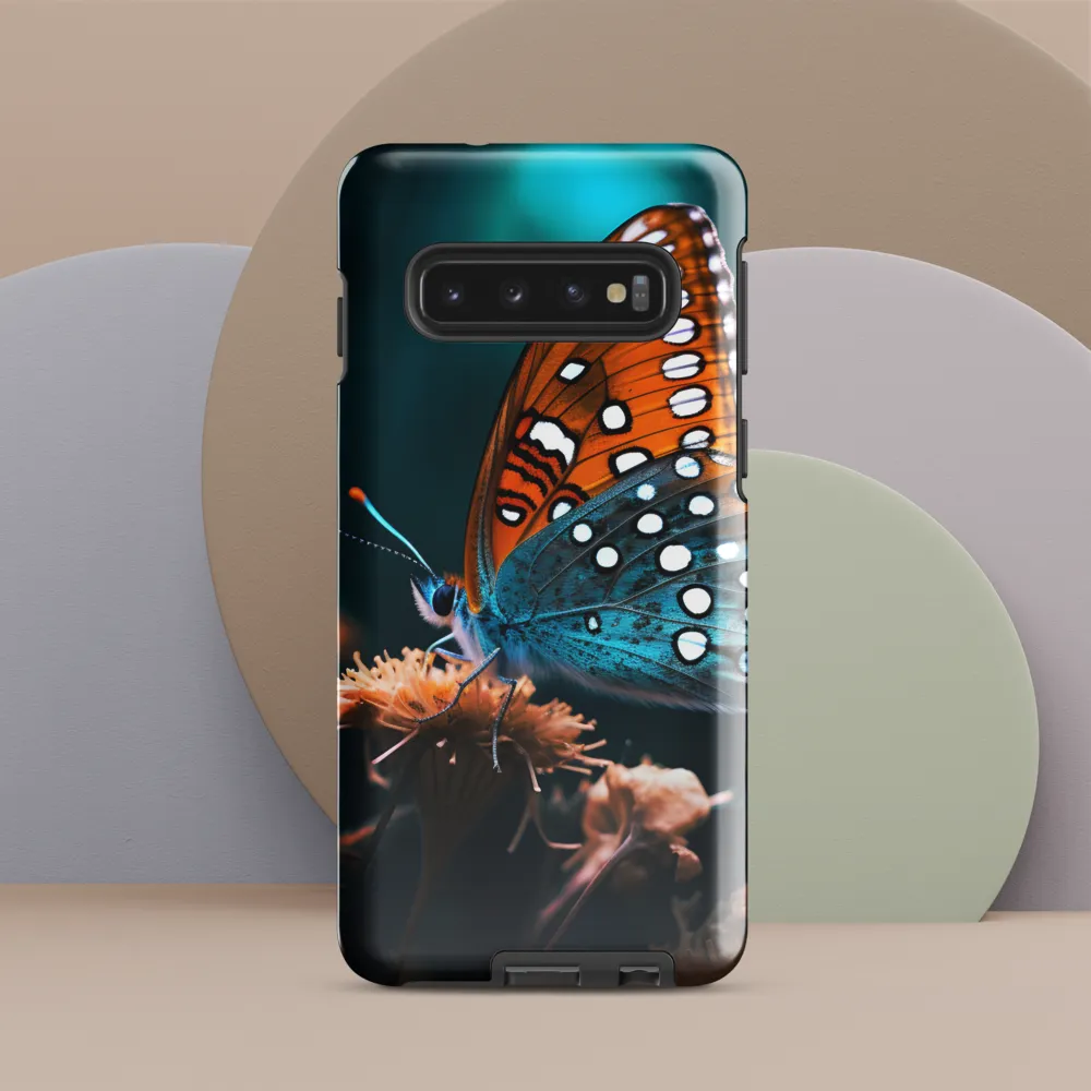 Whispers of Color: The Butterfly's Embrace