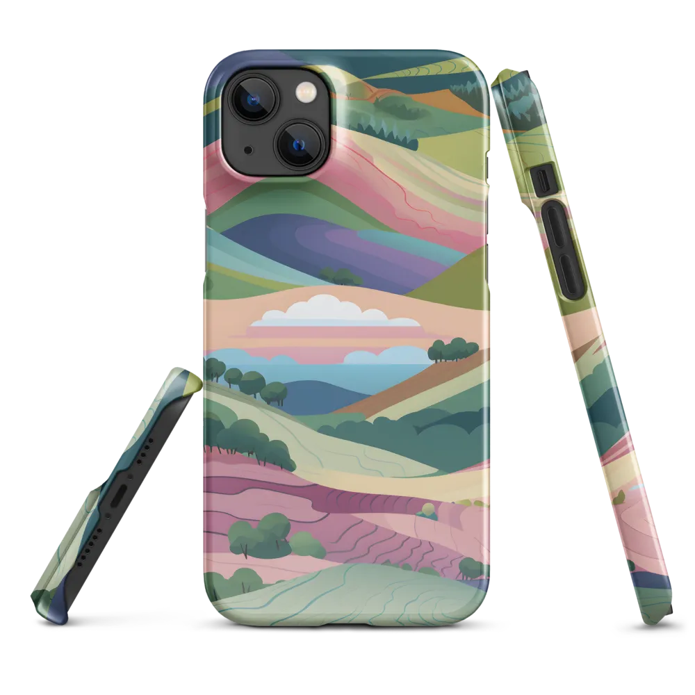 Harmonious Hills | Phone Case |  14 Plus | Snap Case | Glossy