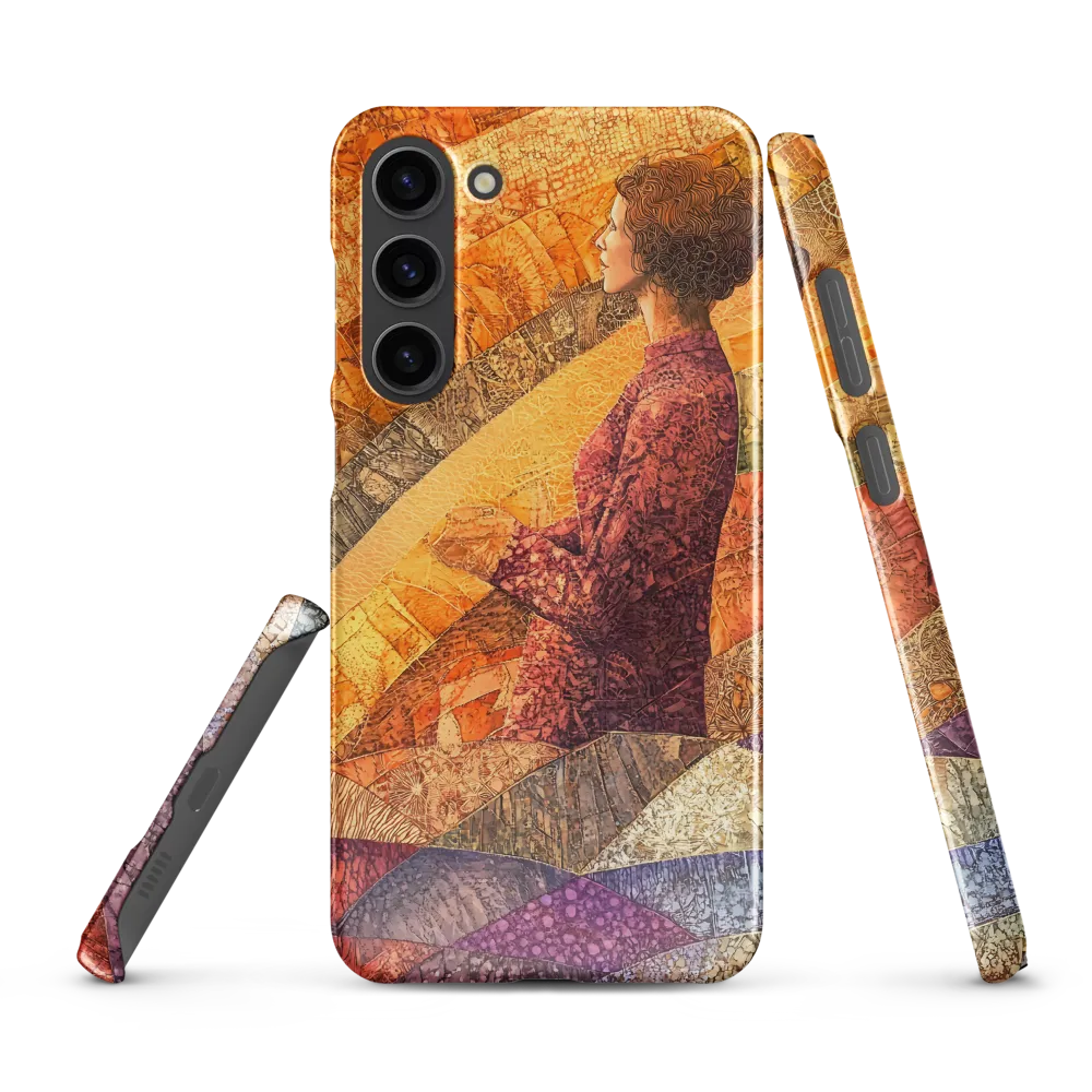 Whispers of Contemplation | Phone Case |  S23 Plus | Snap Case | Glossy