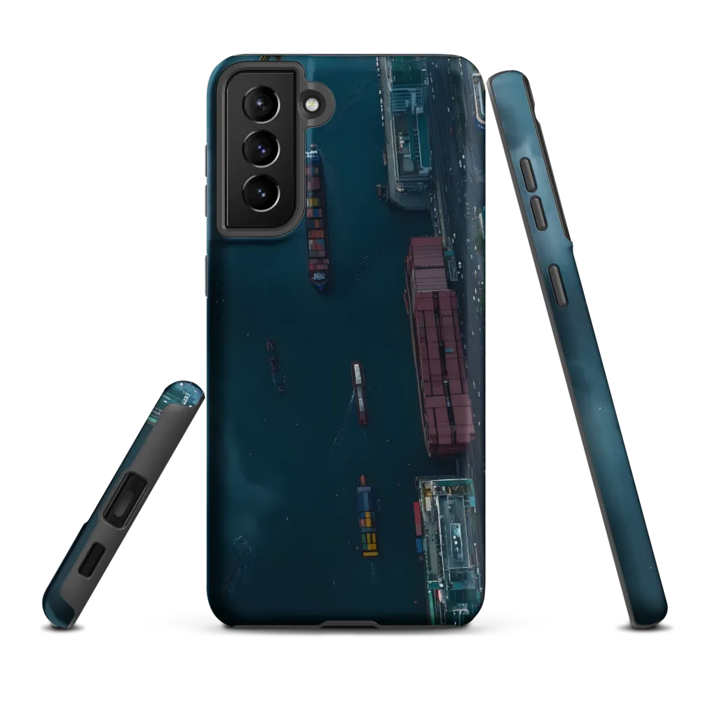 Urban Echoes Above the Waves | Phone Case |  S21 Plus | Tough Case | Matte
