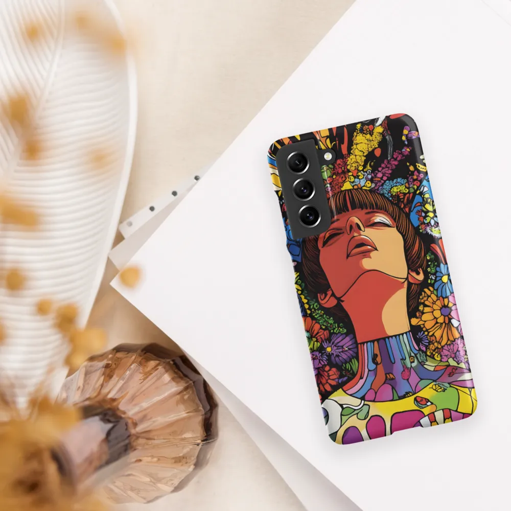 Vibrant Ecstasy: A Psychedelic Portrait