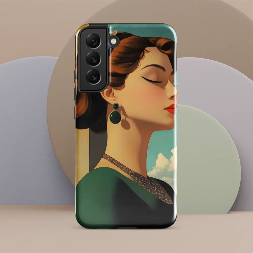 Elegance in Art Deco: A Portrait of Grace
