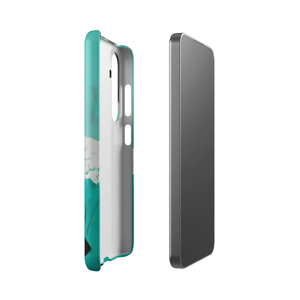 Serenity in Turquoise | Phone Case |  S24 | Snap Case | Matte