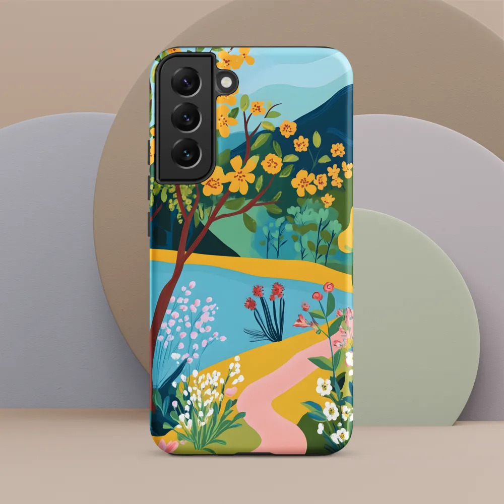 Blossoms by the Tranquil Waters
