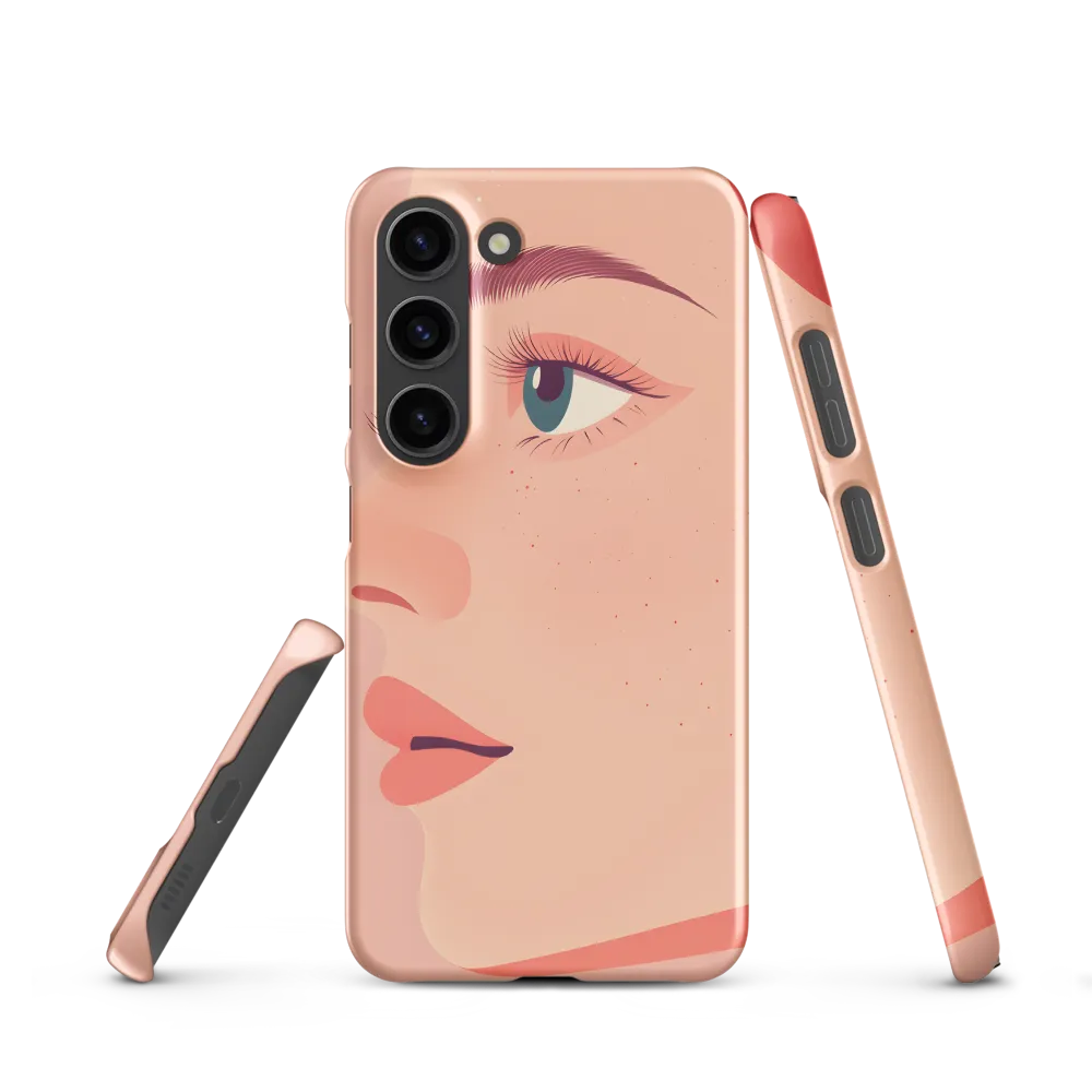 Profile in Pale Pink