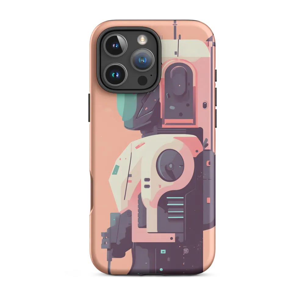 Futuristic Astronaut Bot | Phone Case |  16 Pro Max | Tough Case | Matte