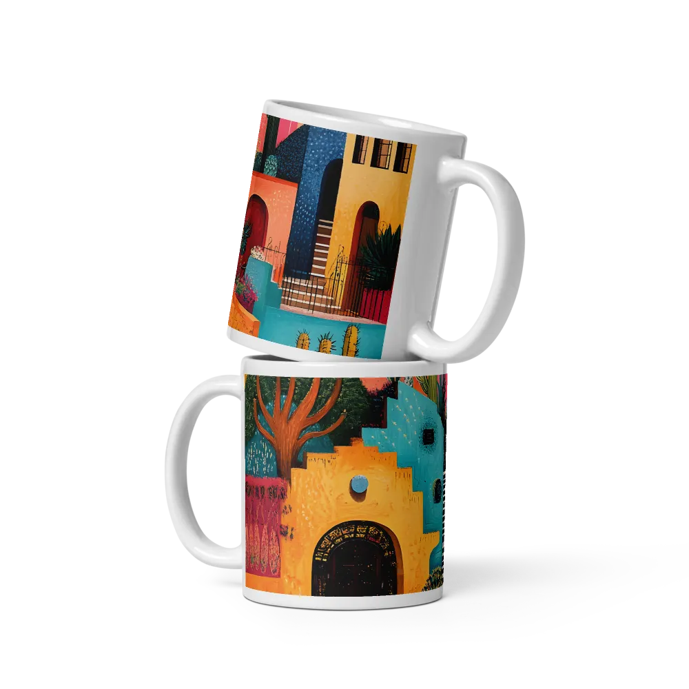 Colorful Architectural Harmony | Mugs | Multiple Sizes & Colors