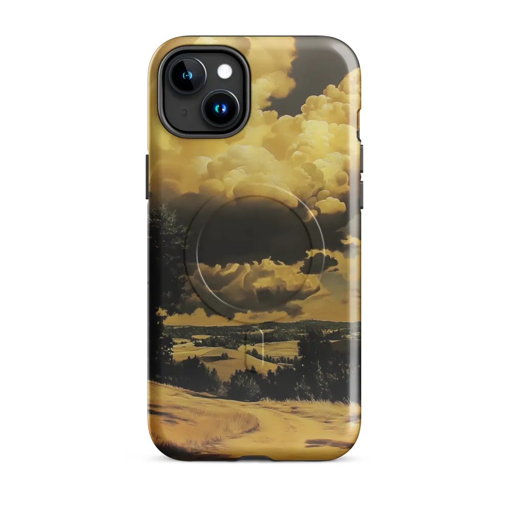 Golden Serenity in the Landscape