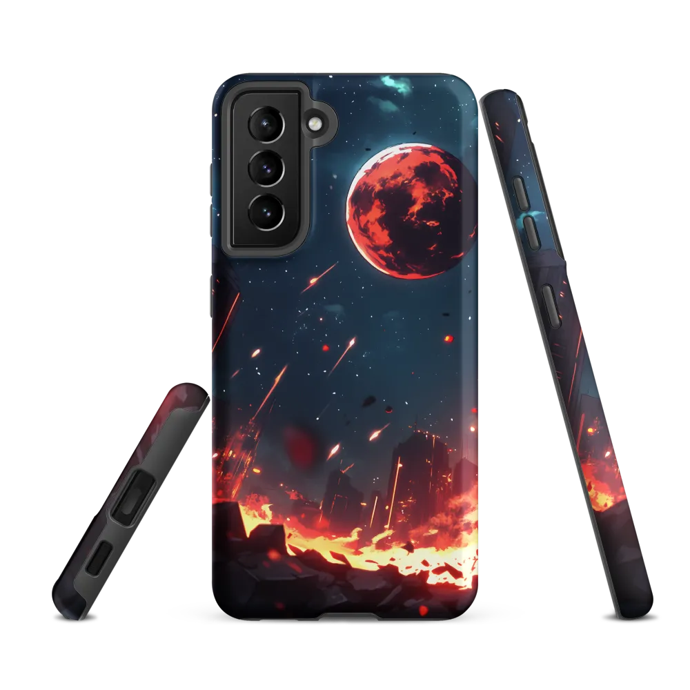 Celestial Catastrophe | Phone Case |  S21 FE | Tough Case | Matte