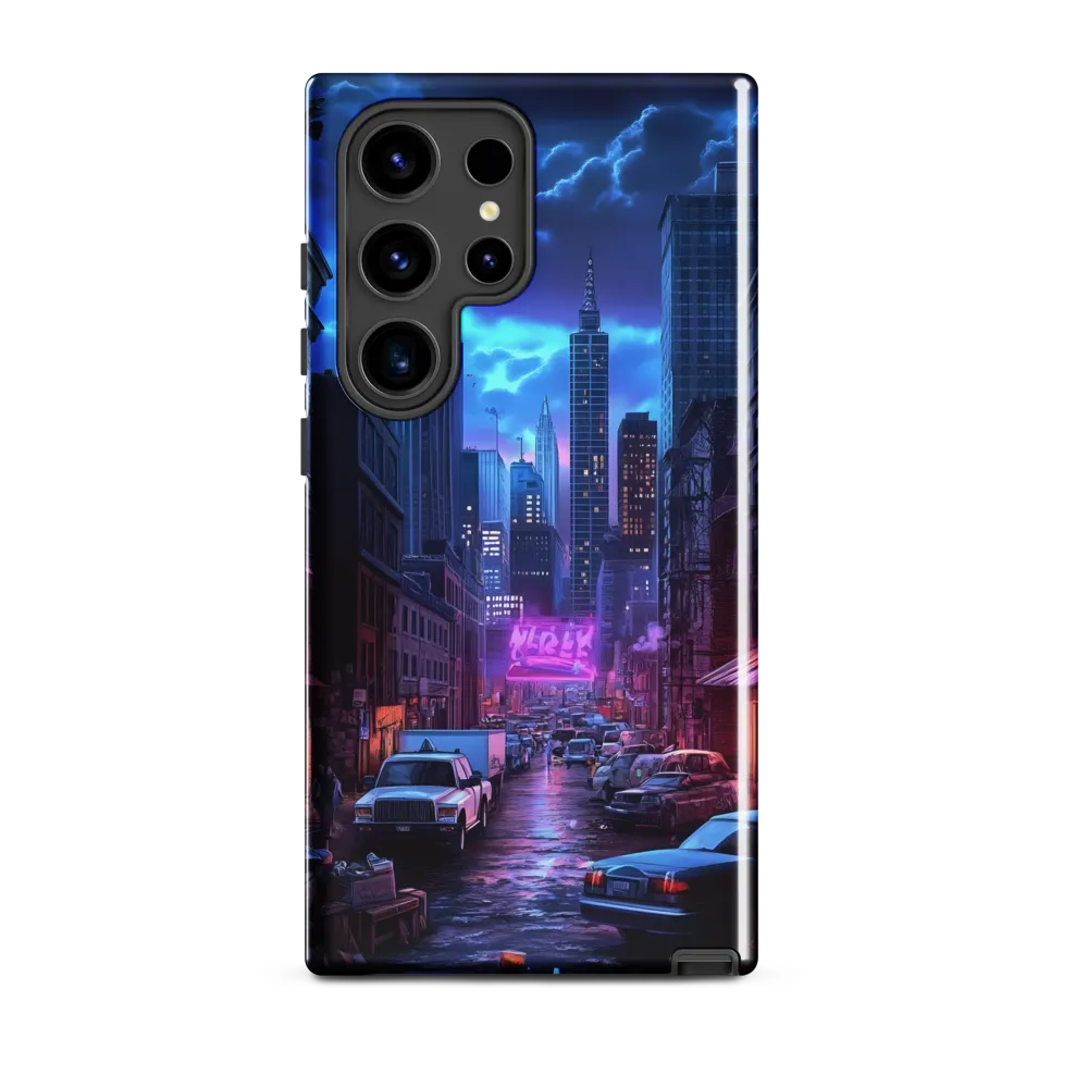 Urban Mystique: A Cyberpunk Night