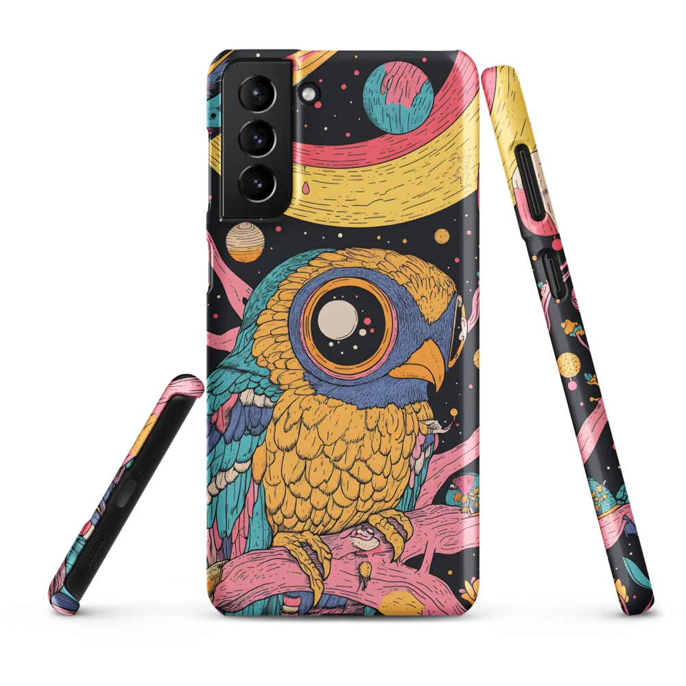 Whimsical Cosmic Owl