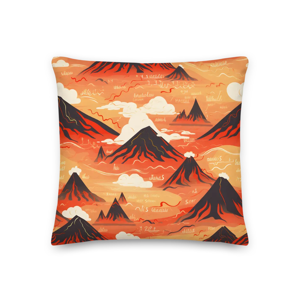 Whispers of the Volcano | Pillow | 18″×18″