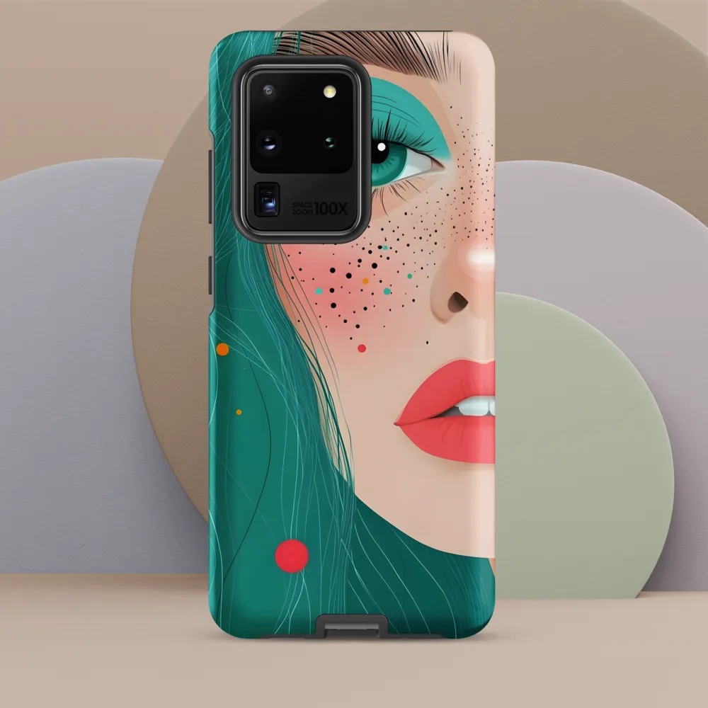 A Playful Portrait: Turquoise Temptation