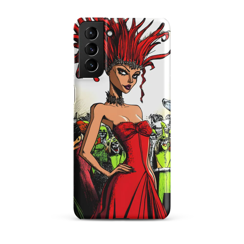 Fiery Elegance: A Fashion Statement