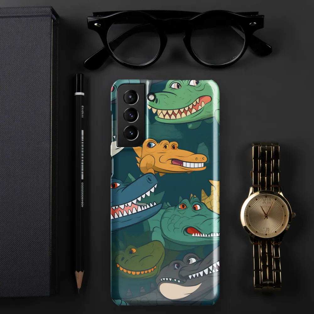 Cheerful Crocodilian Parade