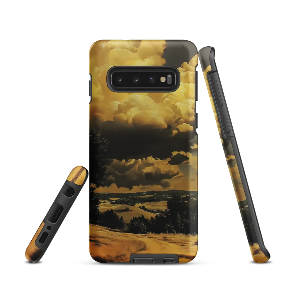 Golden Serenity in the Landscape