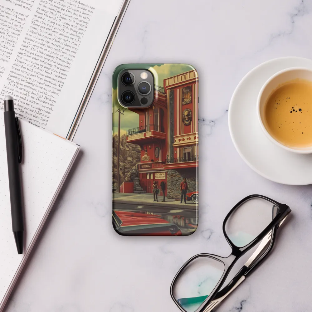 Retro Urban Dreamscape | Phone Case |  12 Pro Max | Snap Case | Glossy
