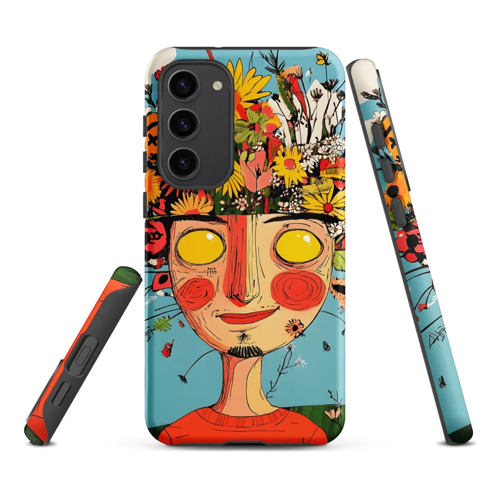 Whimsical Bloom | Phone Case |  S23 Plus | Tough Case | Matte