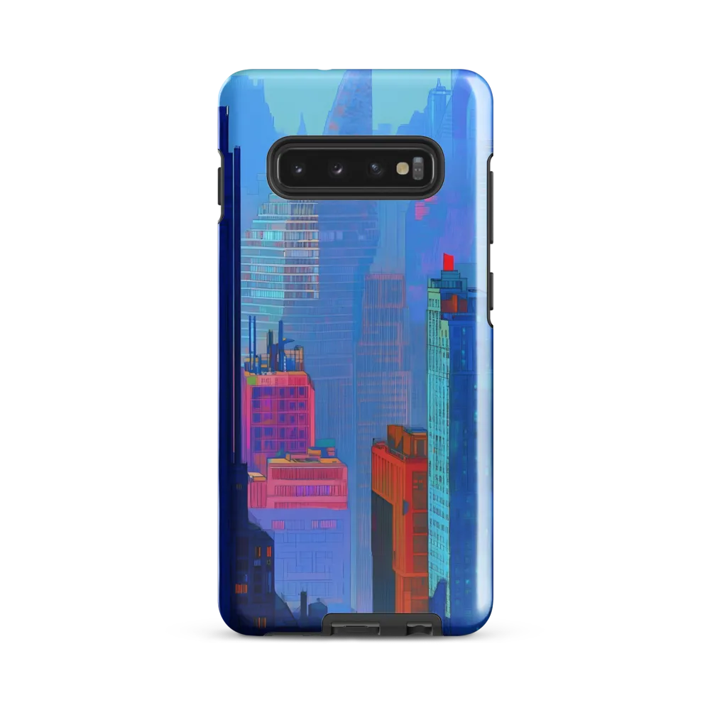 Urban Dreamscape: A Futuristic City | Phone Case |  S10 Plus | Tough Case | Glossy